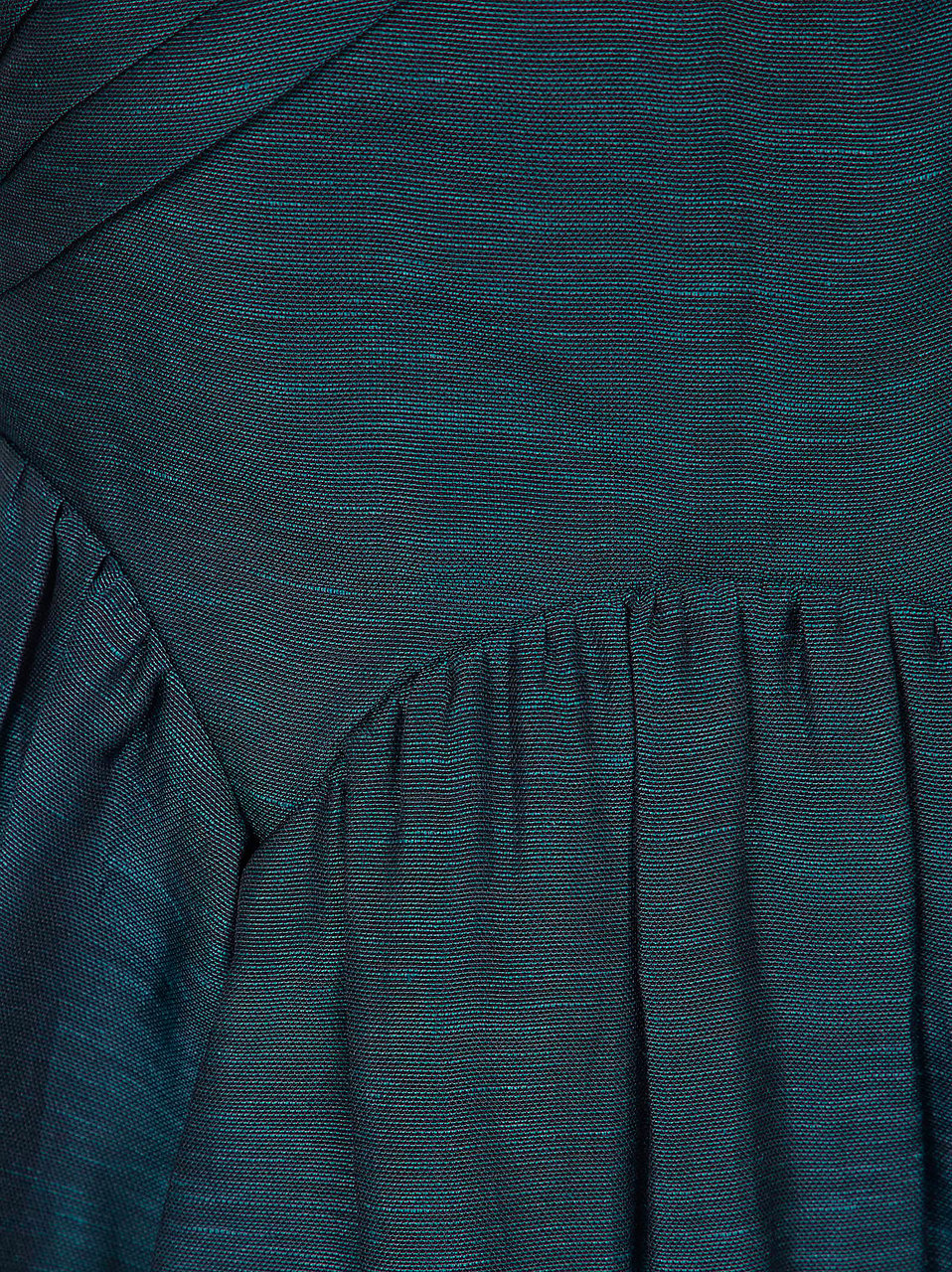 ZIMMERMANN Rebellion Drape Midi Dress Lichtblauw