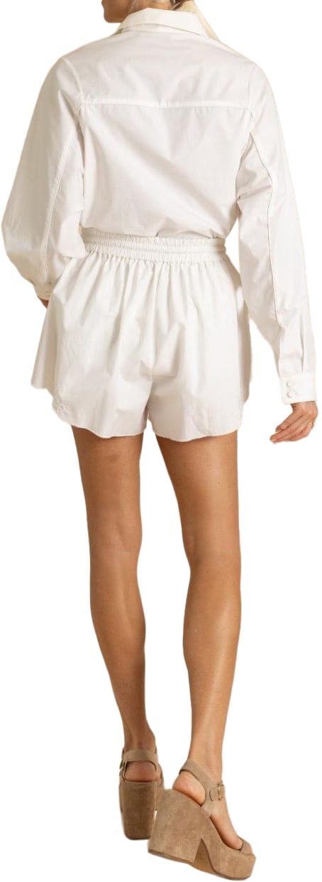 Zimmermann Shorts Ivory Wit