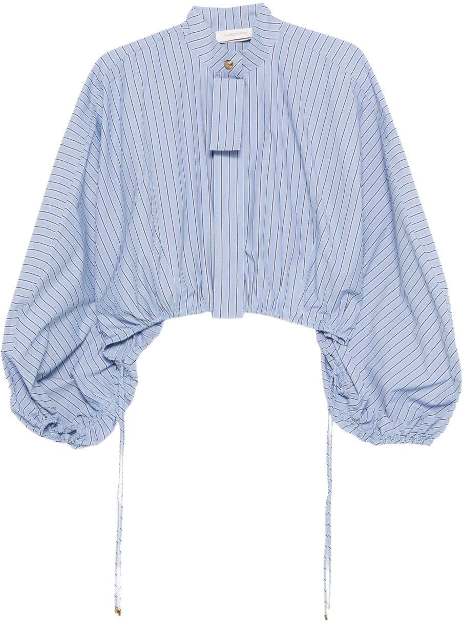 Zimmermann Shirts Clear Blue Blauw