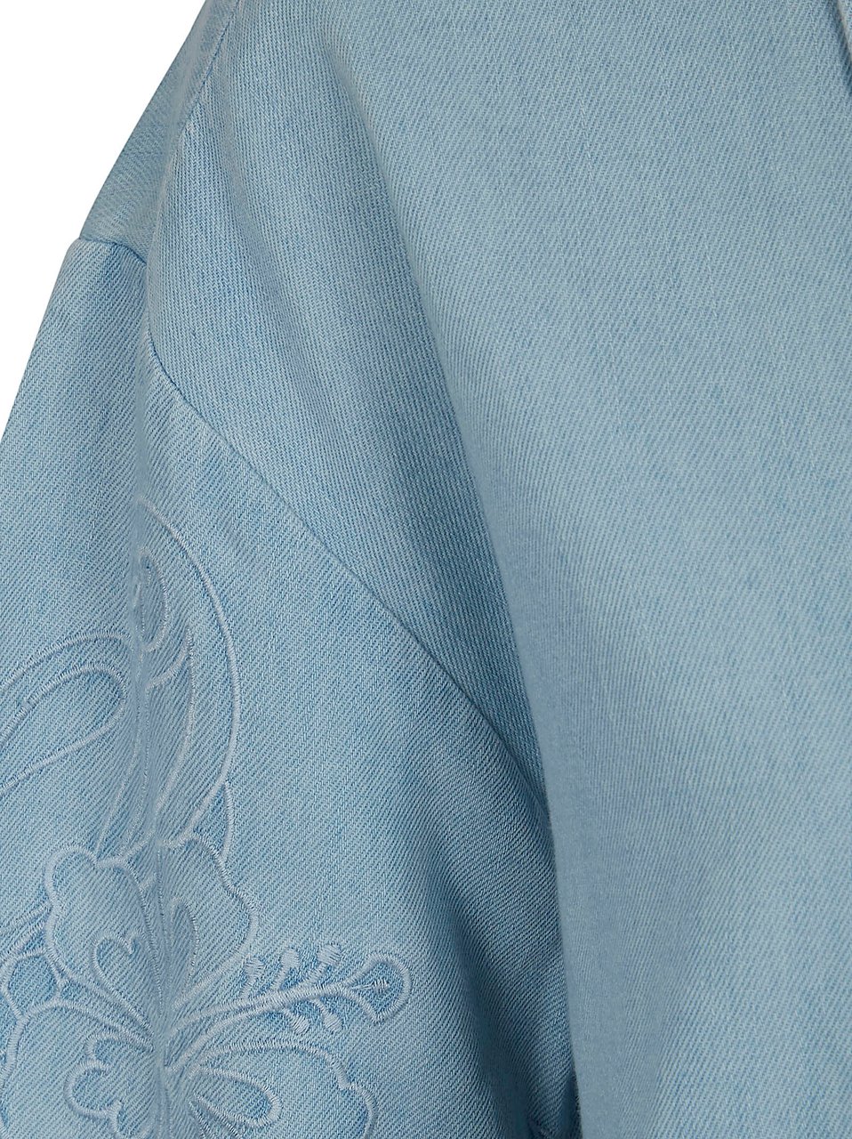 Zimmermann ZIMMERMANN Daylight Denim Shirt Lichtblauw