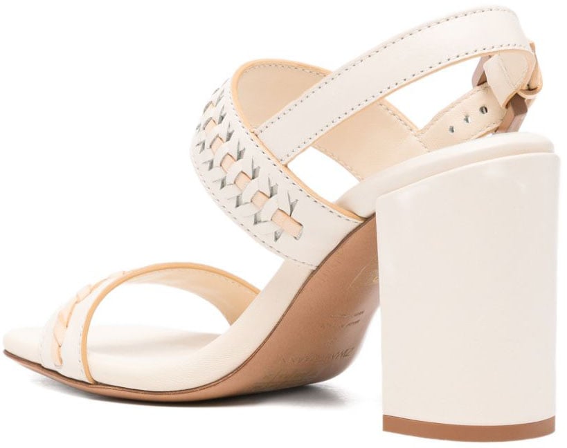 Zimmermann Sandals Beige Wit