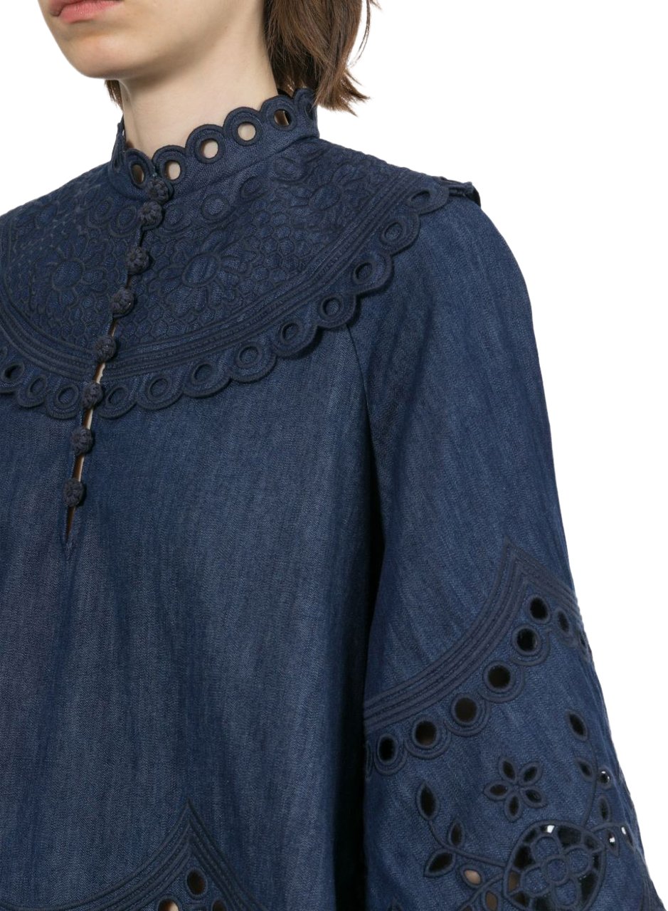Zimmermann Top Navy Navy