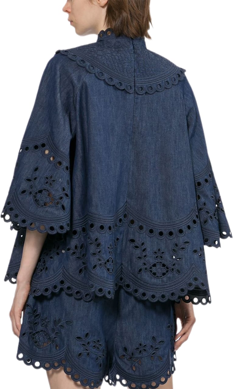 Zimmermann Top Navy Navy