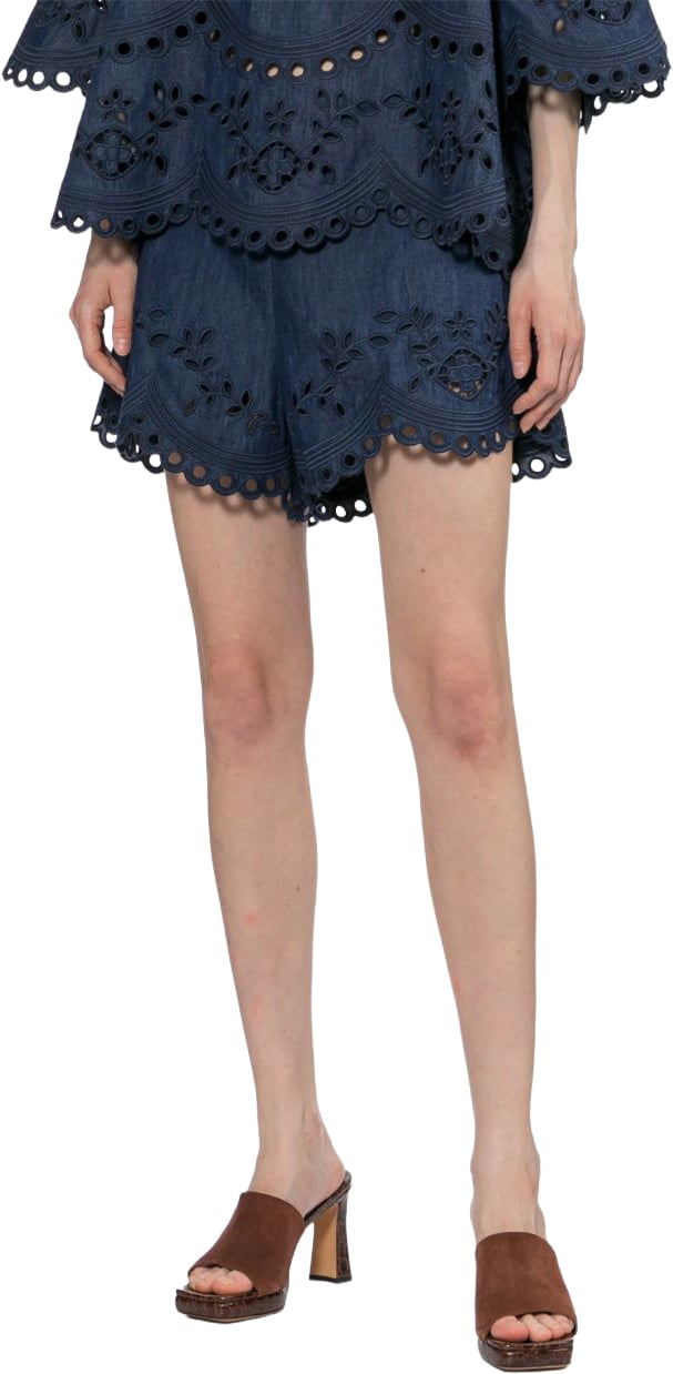 Zimmermann Shorts Navy Navy