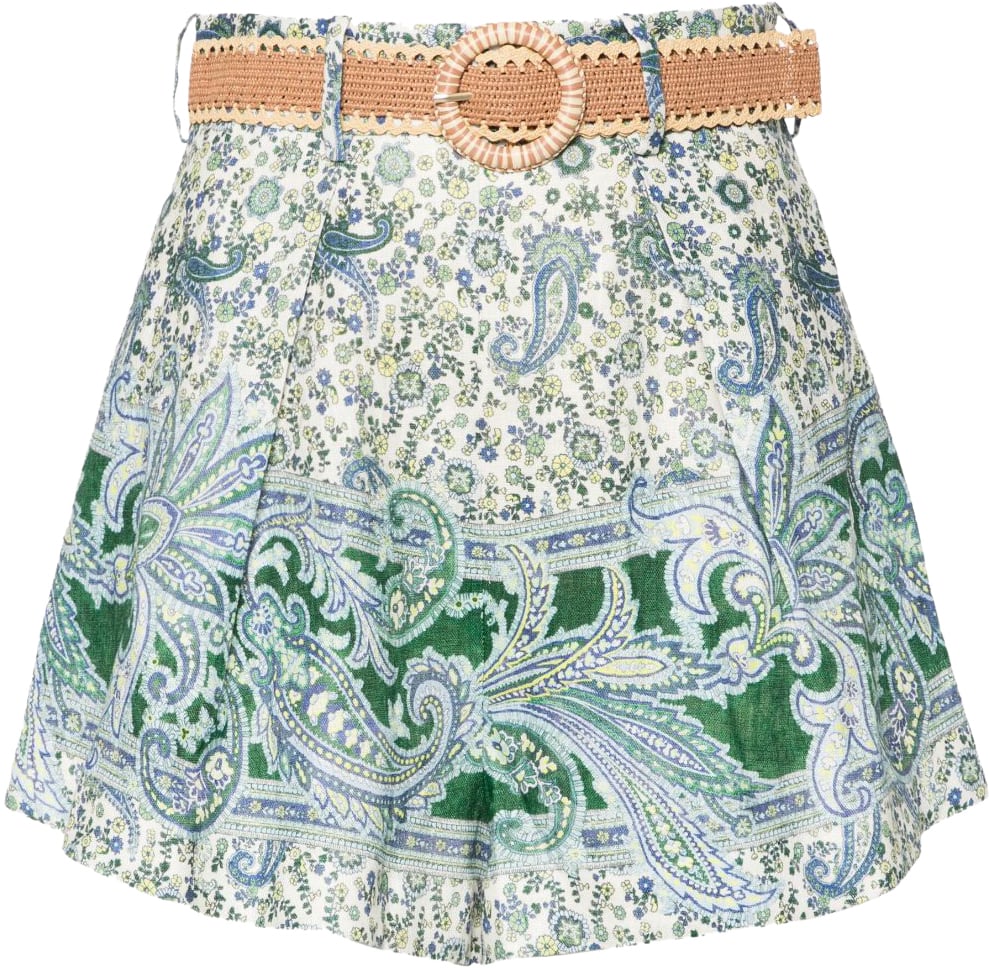 Zimmermann Shorts Green Groen