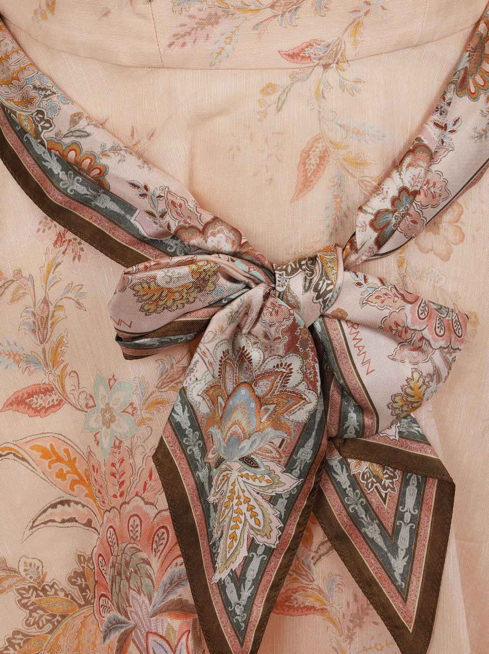 ZIMMERMANN Alchemy Structured Midi Dress Paars