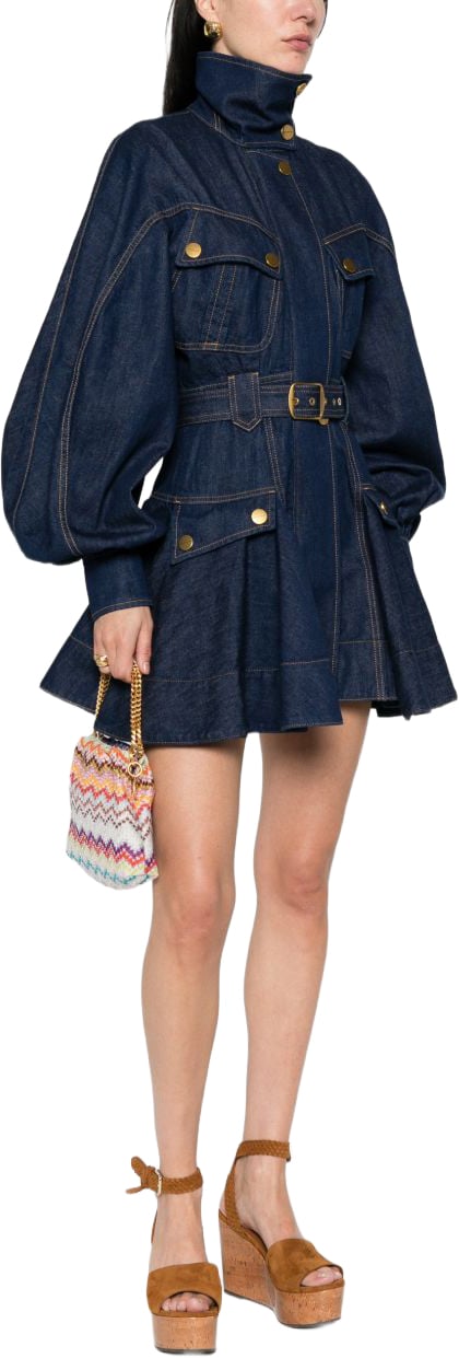 Zimmermann Dresses Blu Navy