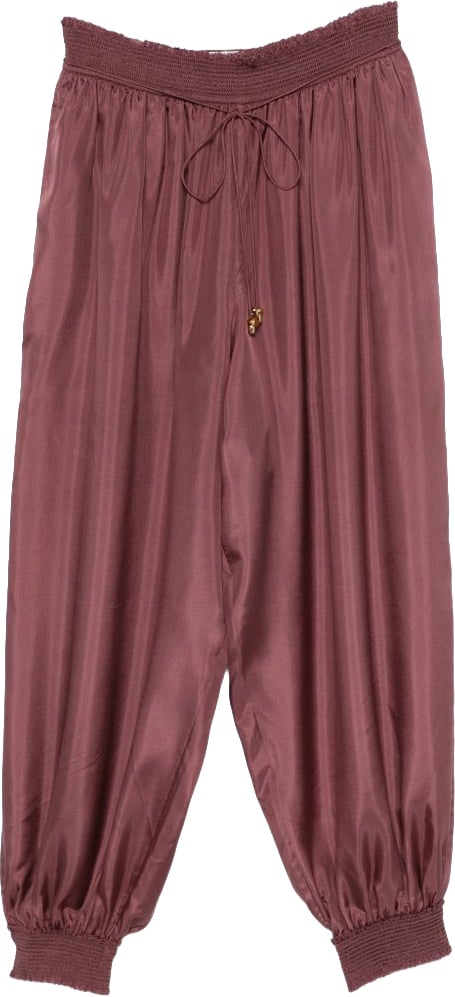 Zimmermann Trousers Brown Roze