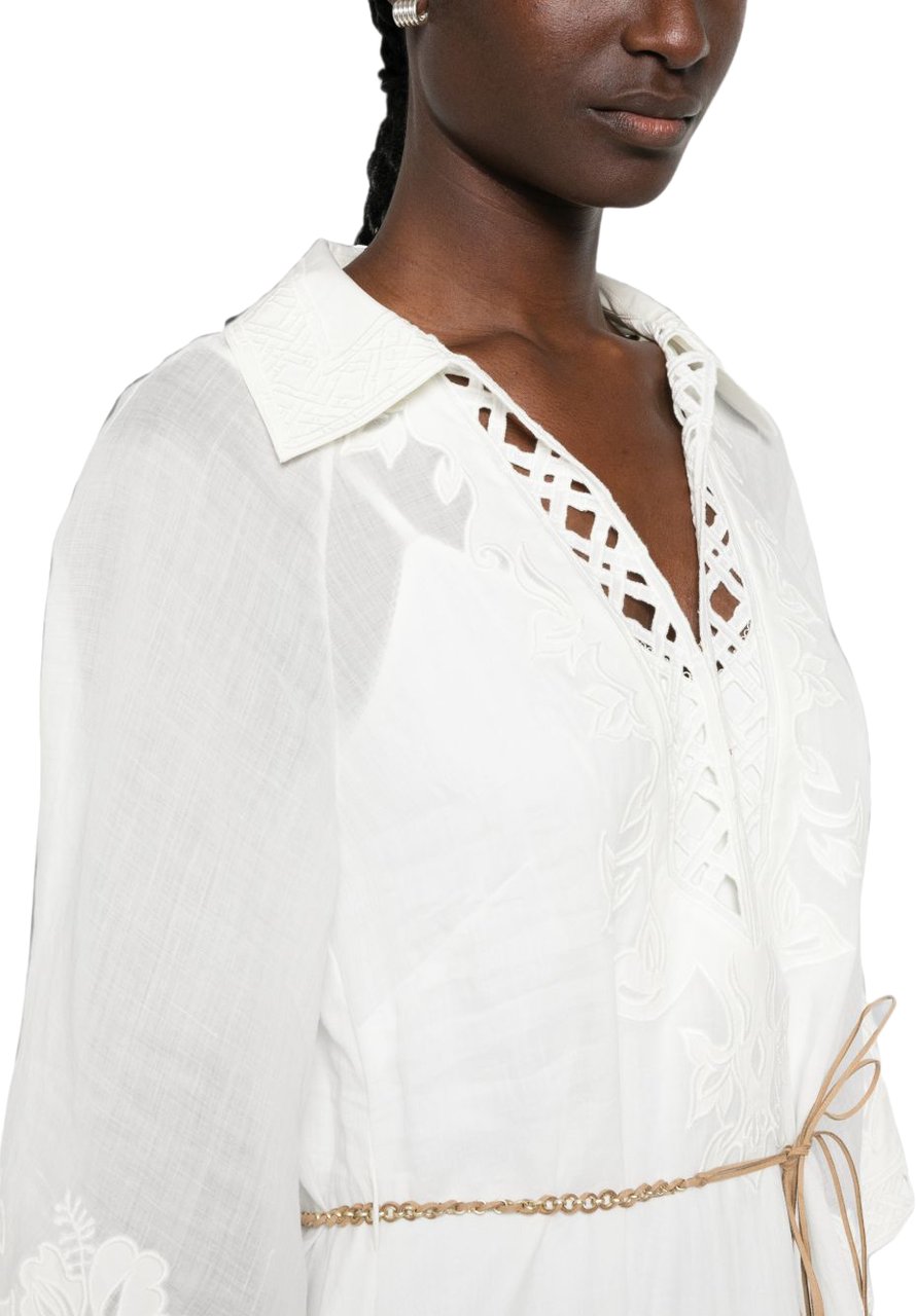 Zimmermann Dresses Avorio Wit