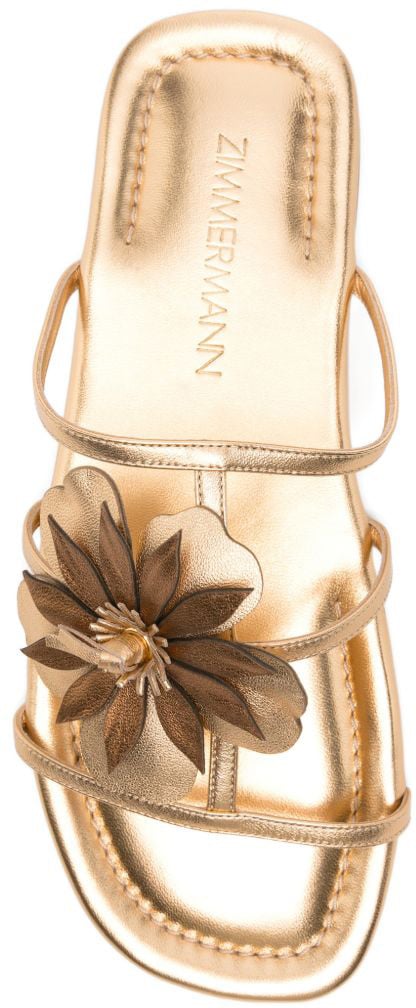 Zimmermann Sandals Oro Goud