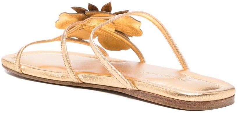 Zimmermann Sandals Gold Goud