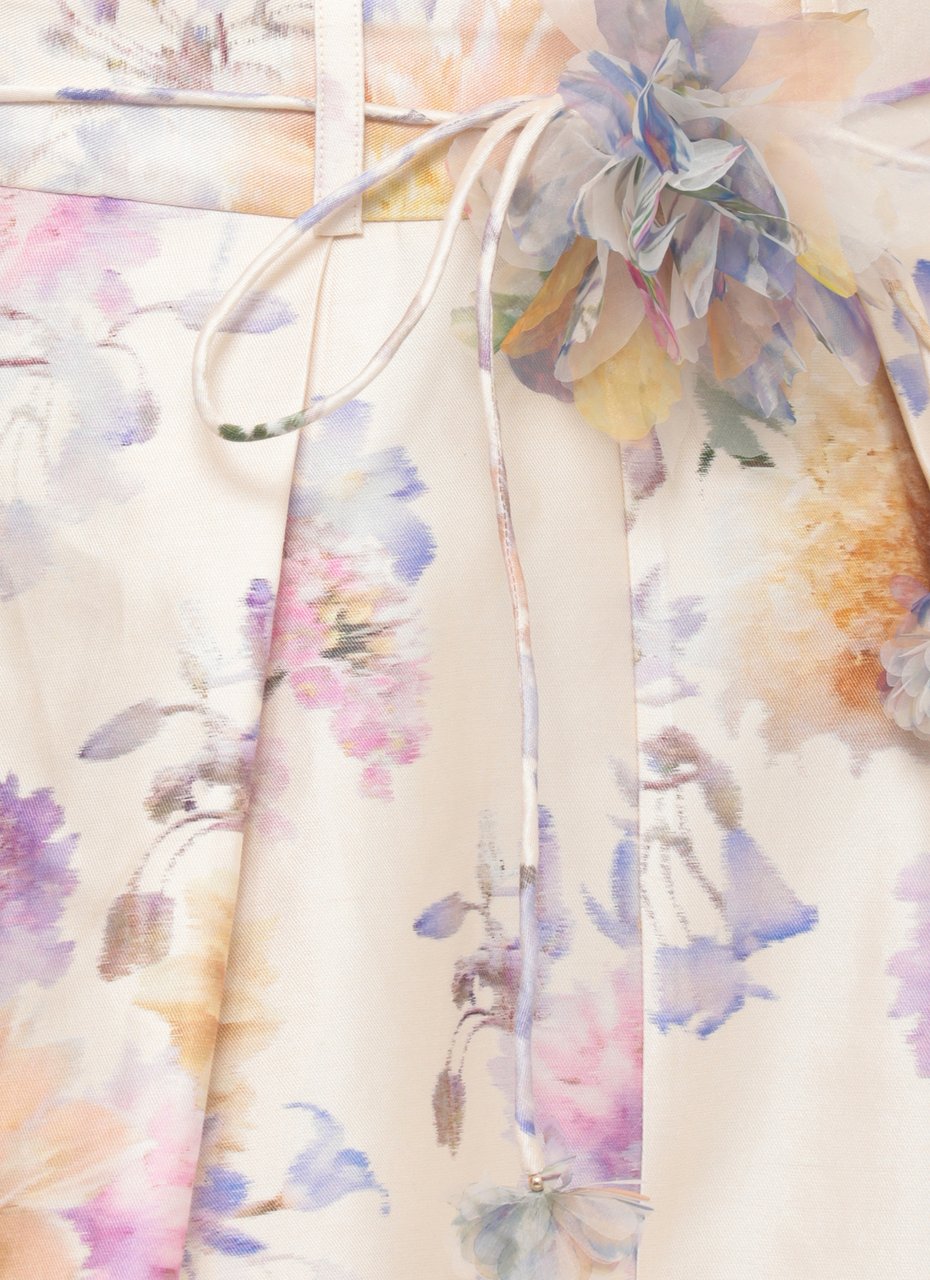 Zimmermann Shorts Ivory Wit