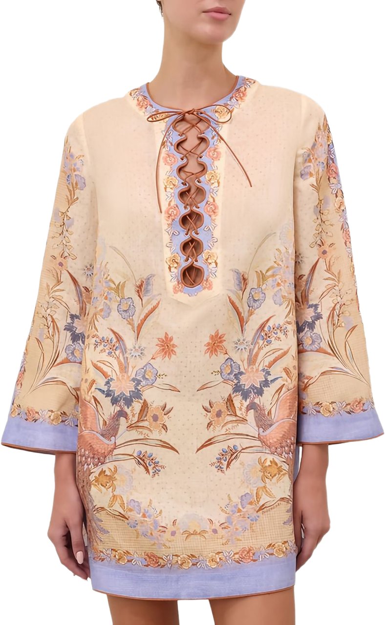 Zimmermann Dresses Ecru Beige