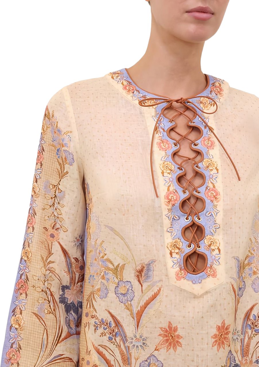 Zimmermann Dresses Ecru Beige