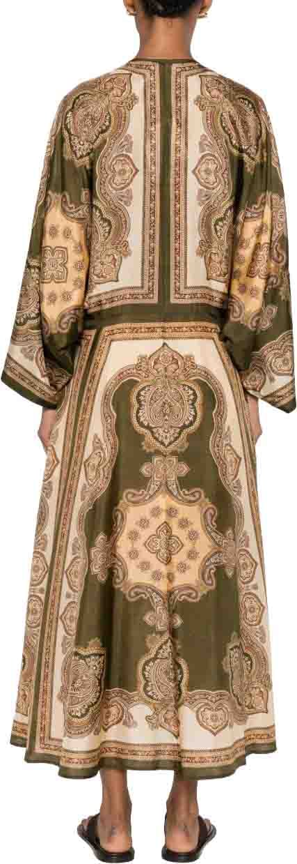 Zimmermann Dresses Green Donkergroen