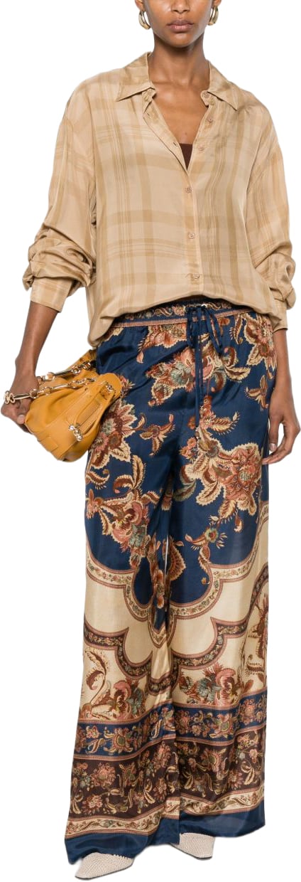 Zimmermann Trousers Navy Navy