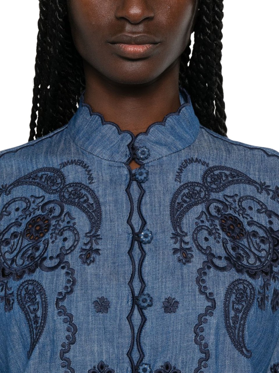 Zimmermann Shirts Blu Blauw
