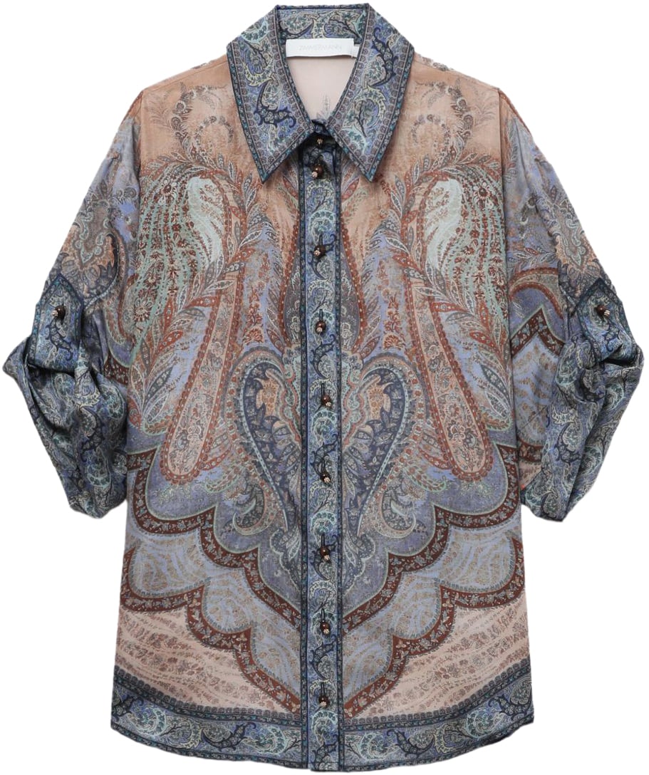 Zimmermann Shirts Blue Blauw
