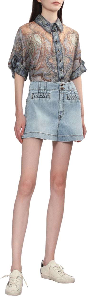 Zimmermann Shirts Blue Blauw