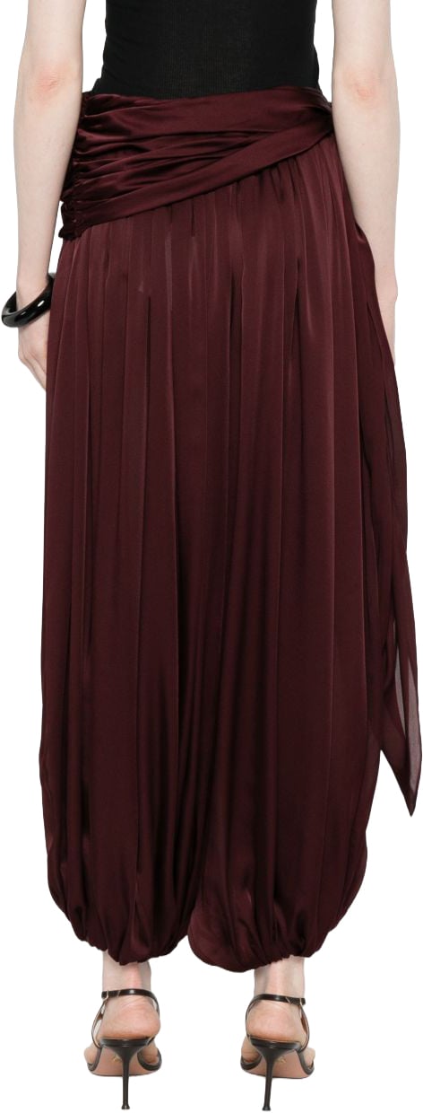 Zimmermann Trousers Bordeaux Maroon