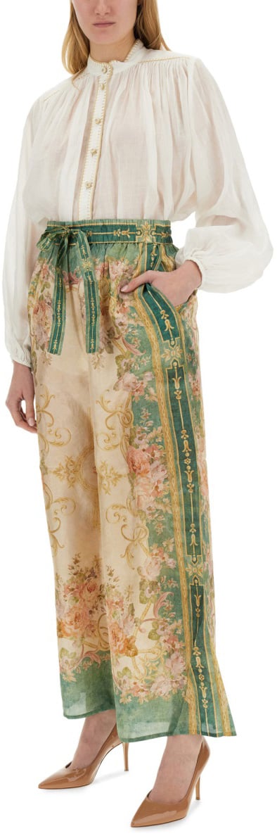 Zimmermann "Junie Billow" Shirt Neutraal