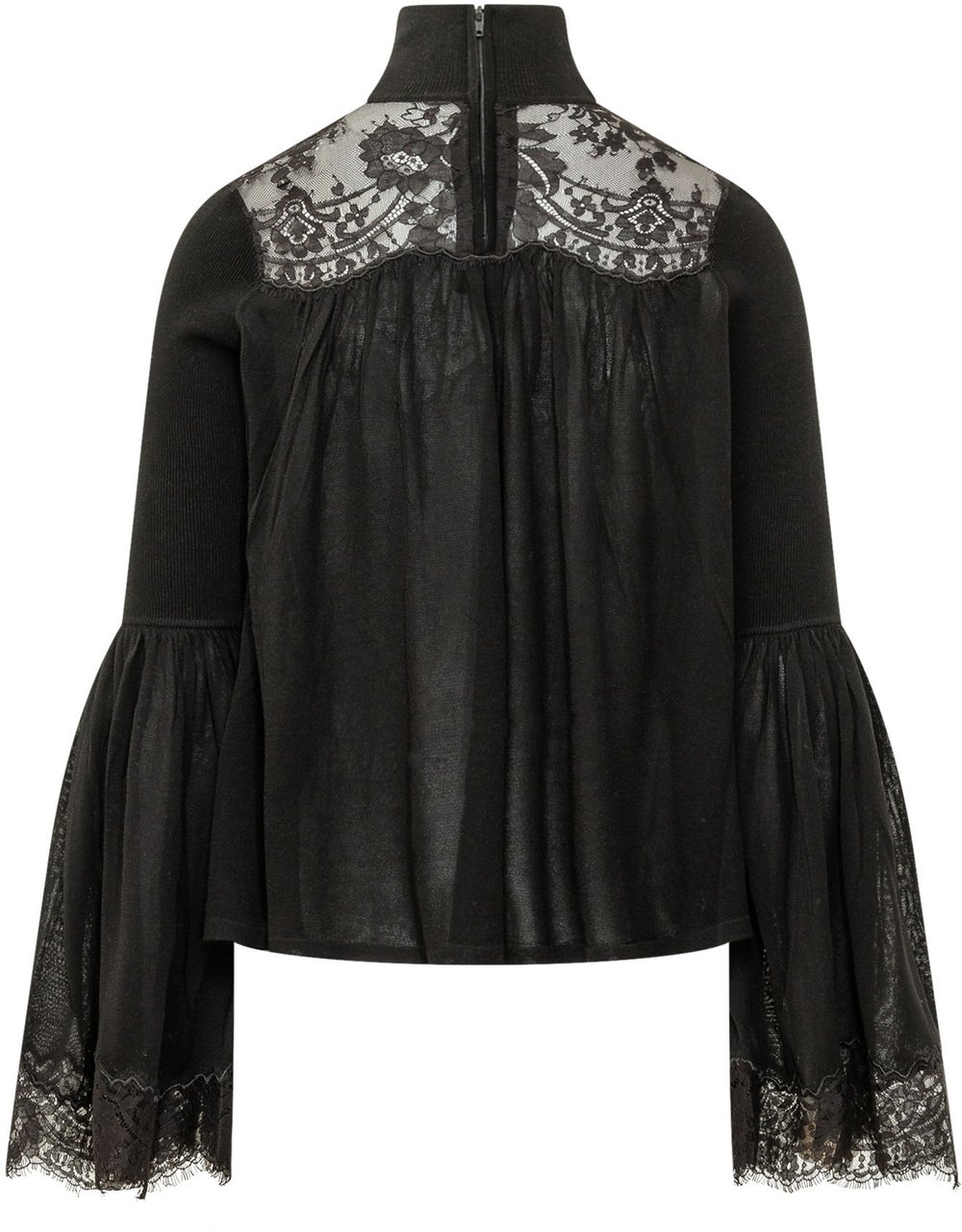 Zimmermann LACE BLOUSE Zwart