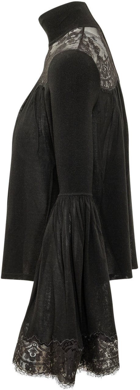 Zimmermann LACE BLOUSE Zwart