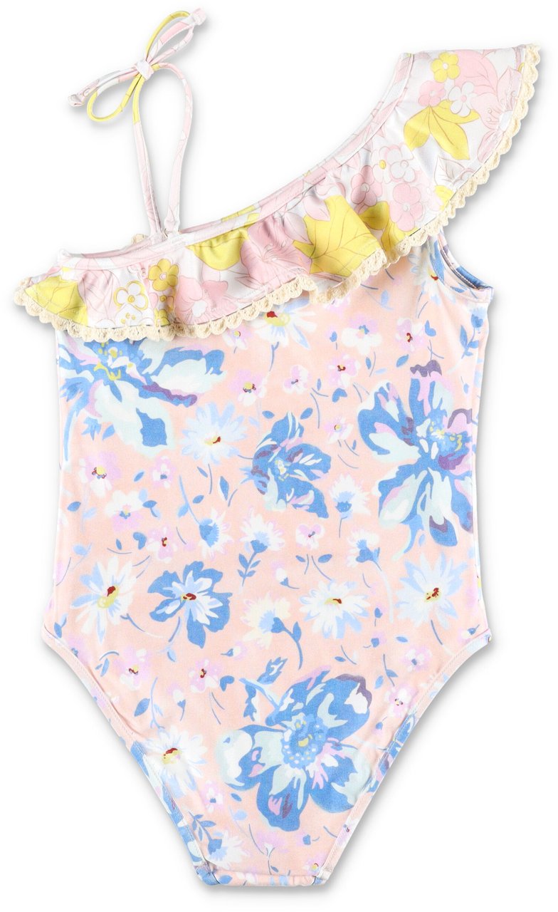 Zimmermann SWIMSUIT FRILL Bruin