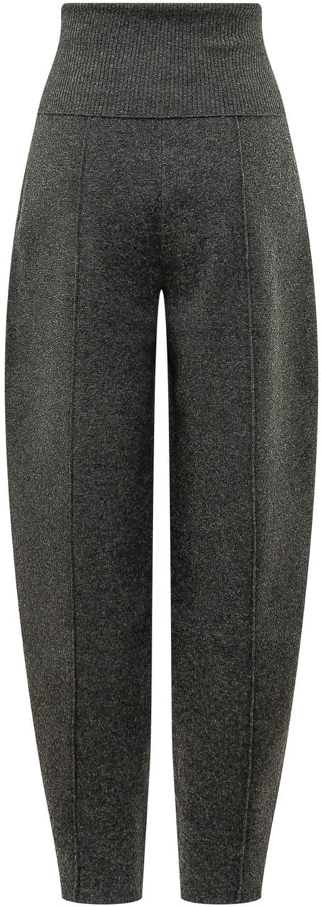 Zimmermann KNIT BARREL PANT Donkergrijs