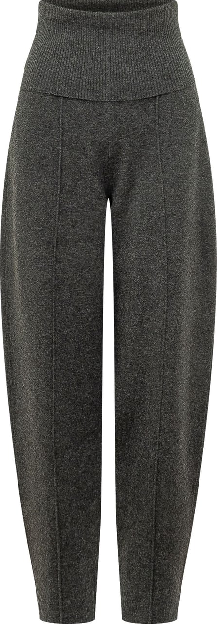 Zimmermann KNIT BARREL PANT Donkergrijs