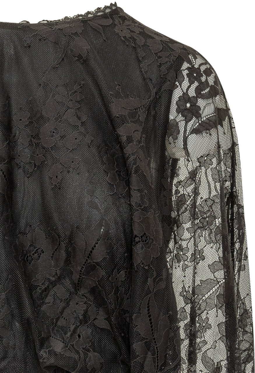 Zimmermann VALIANT LACE CAPED Zwart
