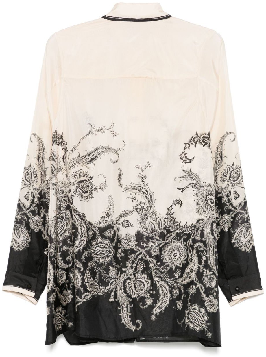 Zimmermann Shirts Crema Wit