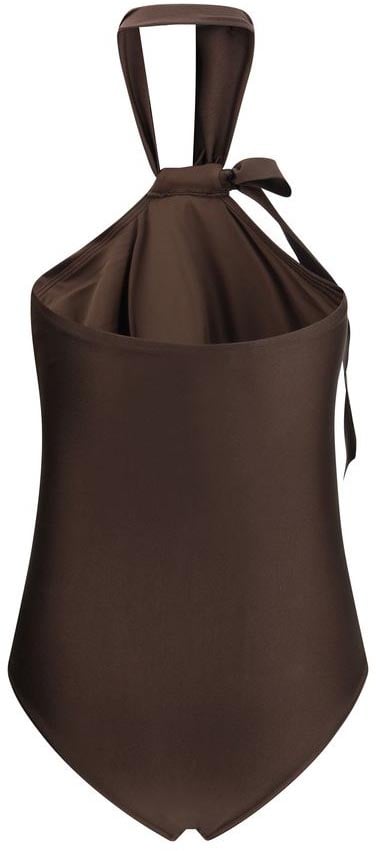 Zimmermann Zimmermann Brown Polyamide One-Piece Swimsuit Bruin