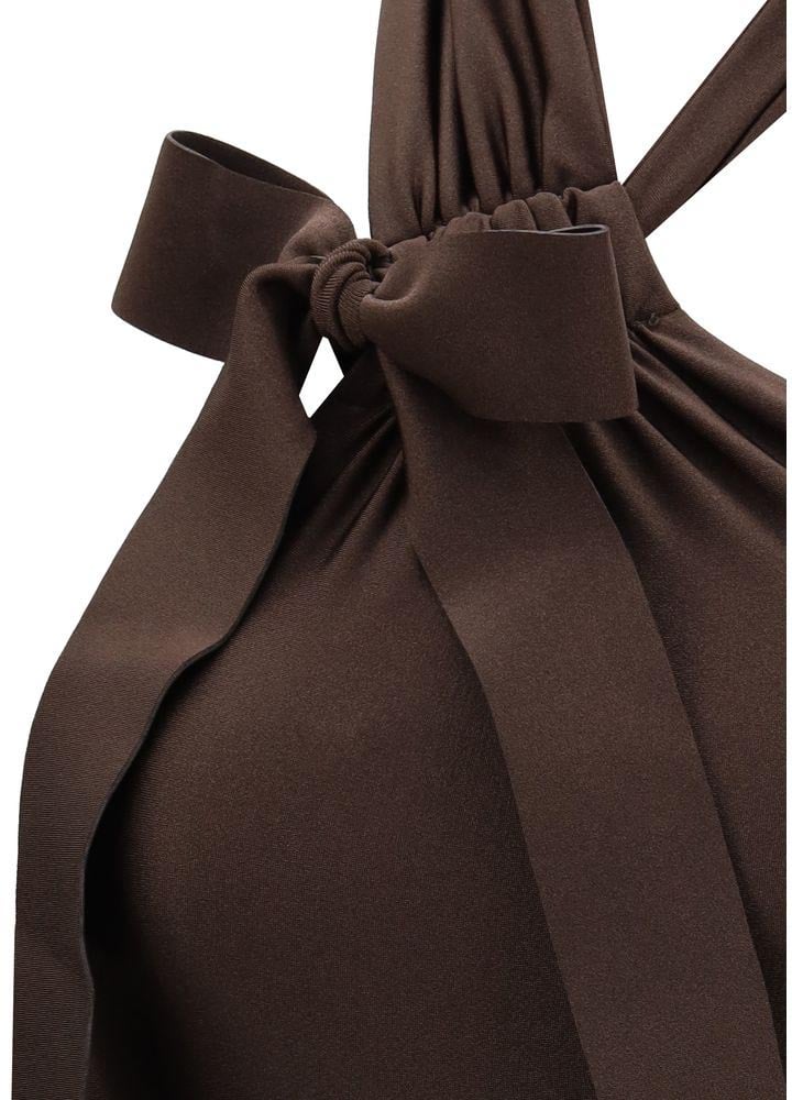 Zimmermann Zimmermann Brown Polyamide One-Piece Swimsuit Bruin