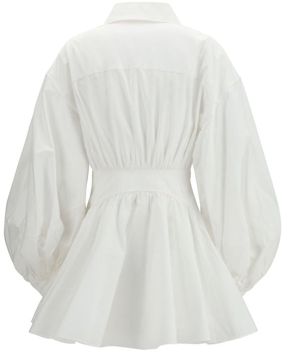 Zimmermann Zimmermann White Cotton Casual Dress Wit