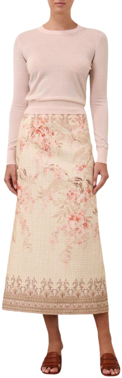 Zimmermann Skirts White Wit