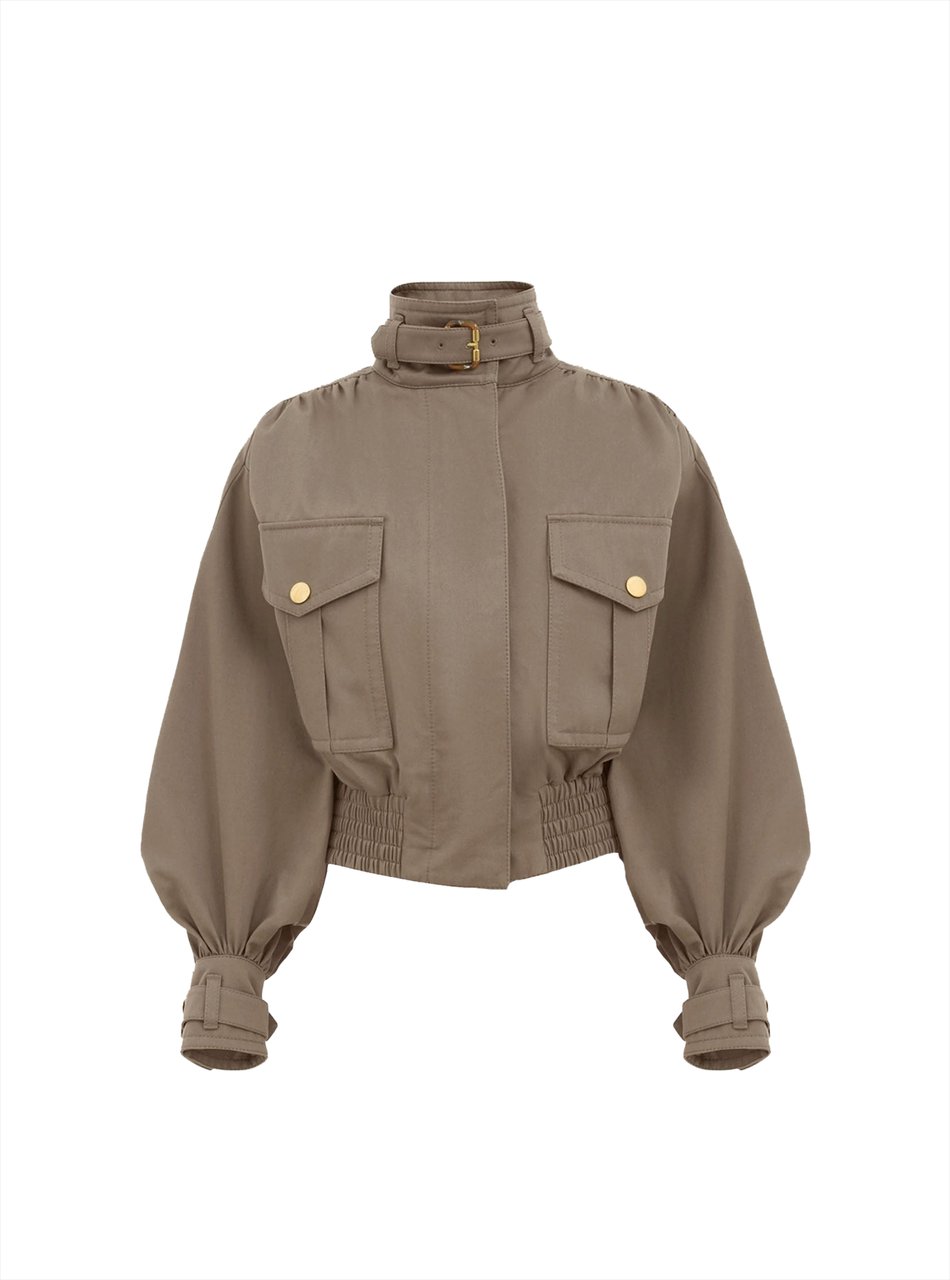 Zimmermann HYPNOTIC BIKER JACKET Groen
