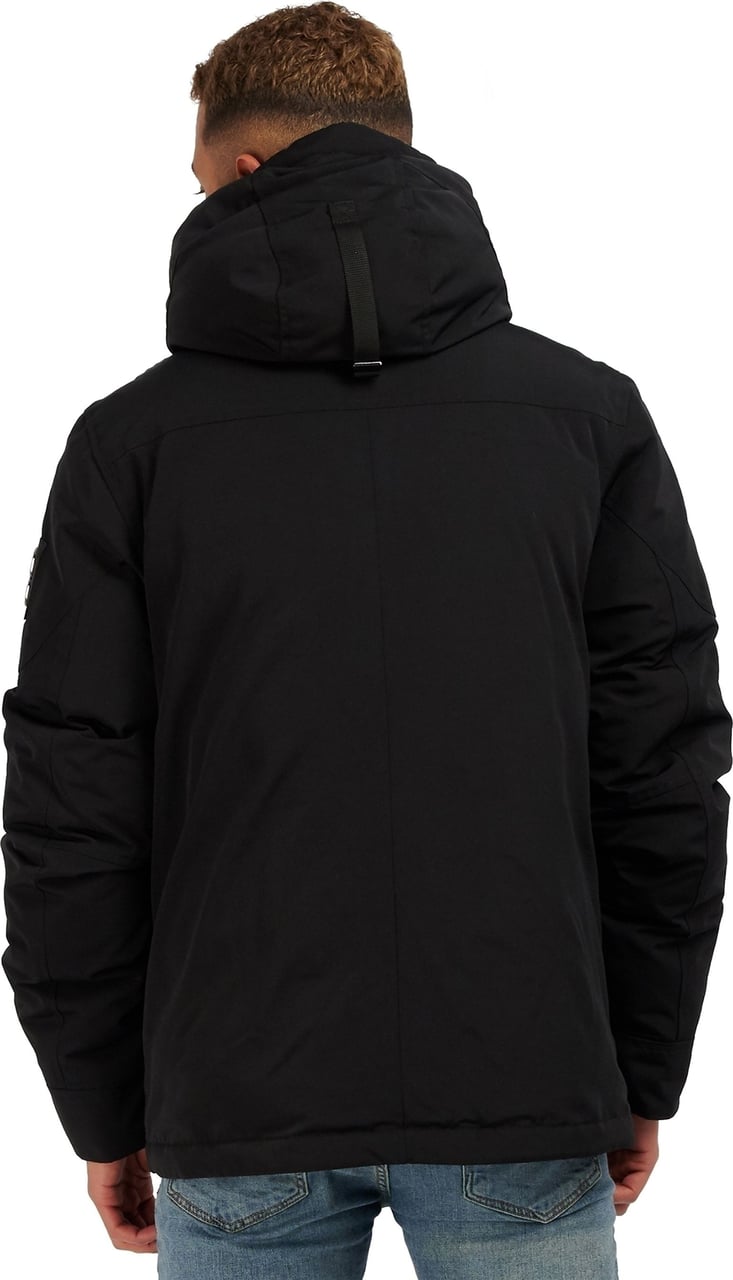 AB Lifestyle Parka Jacket Short Black Zwart