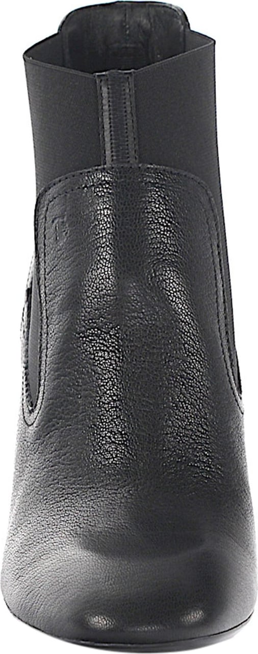 Tod's Women Boots T Leather Black - Uhura Zwart