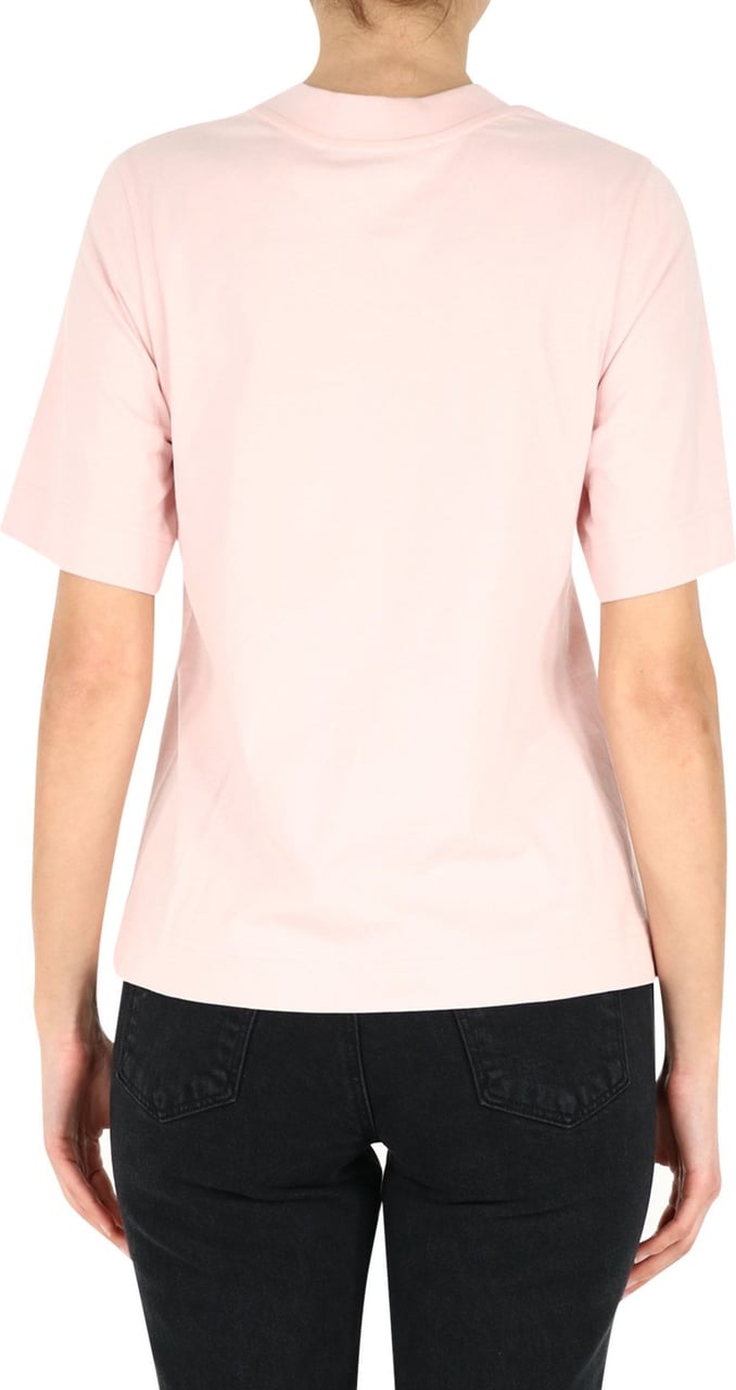Stella McCartney Pink Cotton T-shirt Roze
