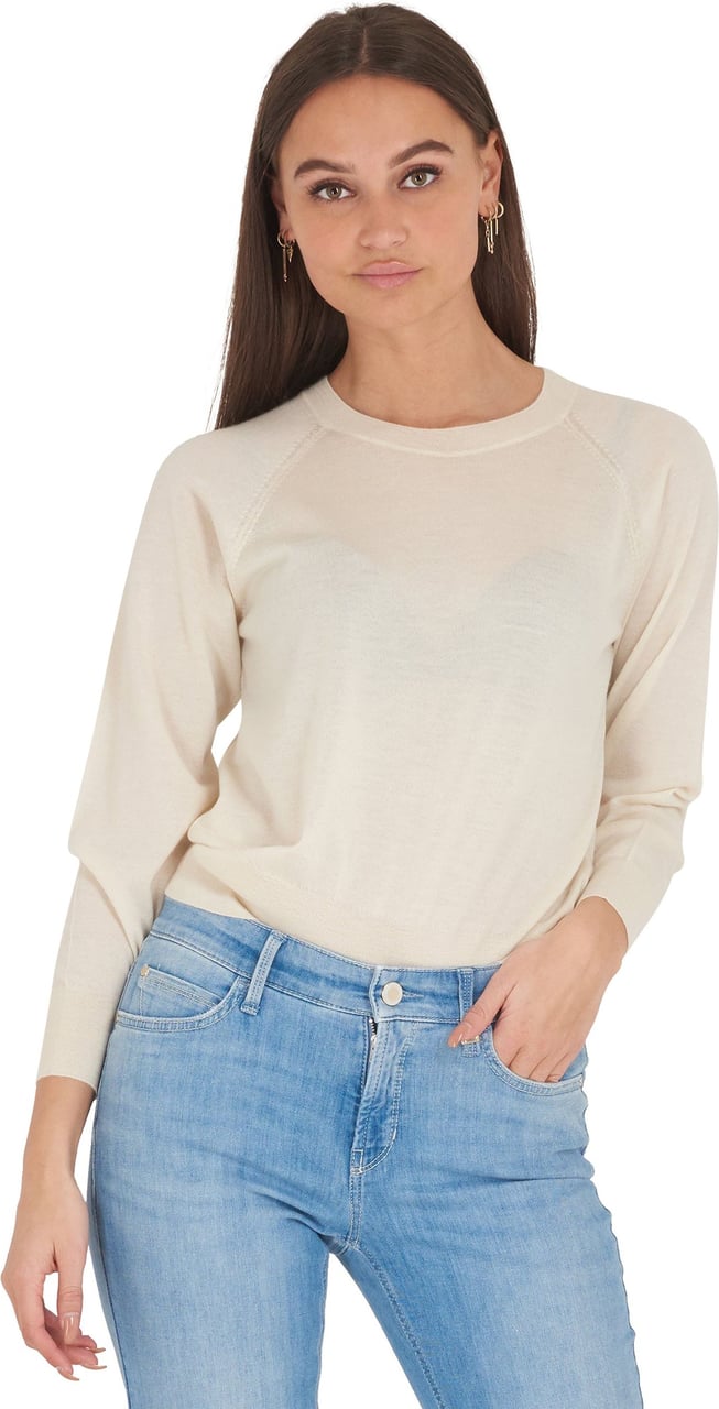 Anine Bing Boxy pullover Wit