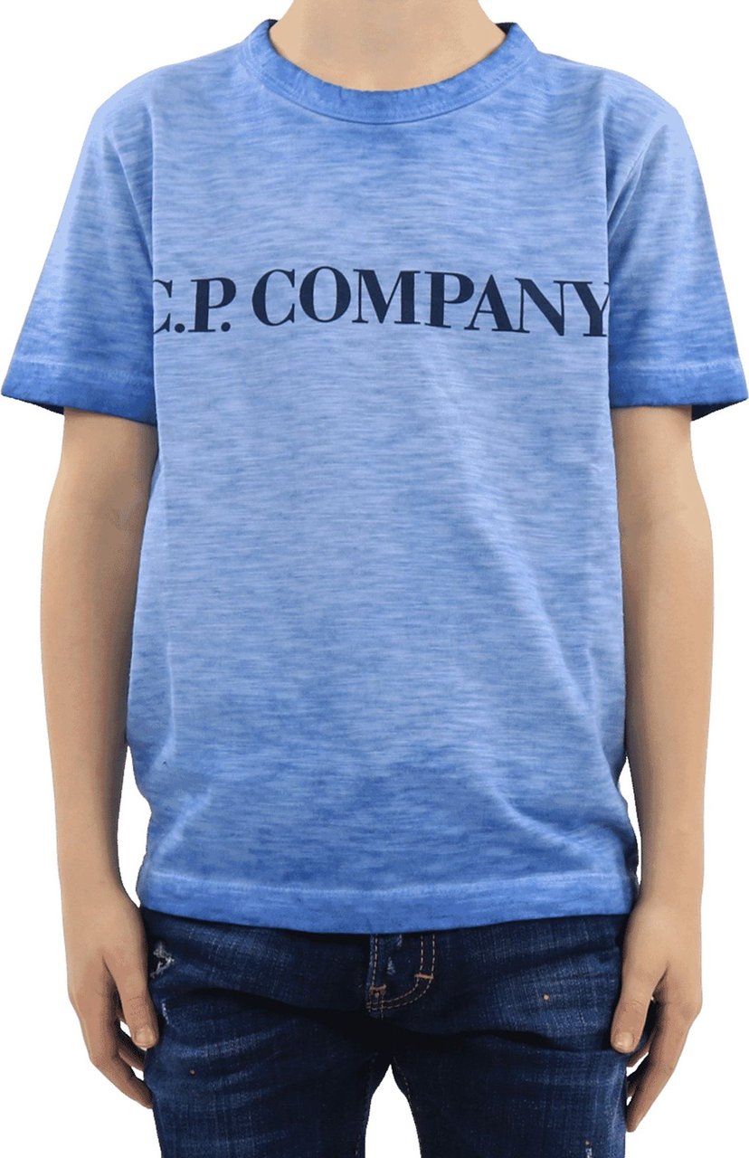 CP Company T-Shirts - Short Sleeve Blauw
