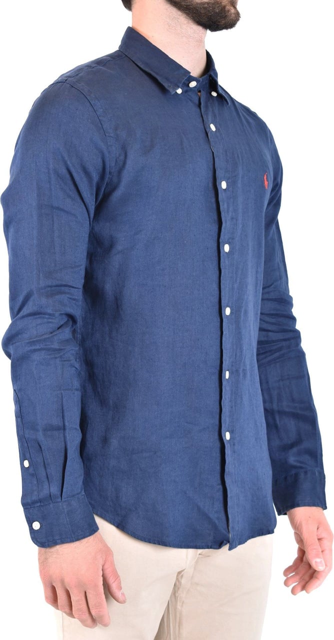 Ralph Lauren Shirt Blue Blauw