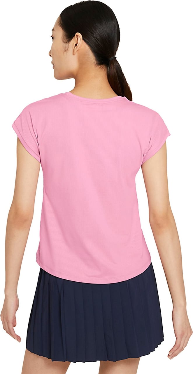 Nike Court Victory Tennisshirt Dames Roze Pink