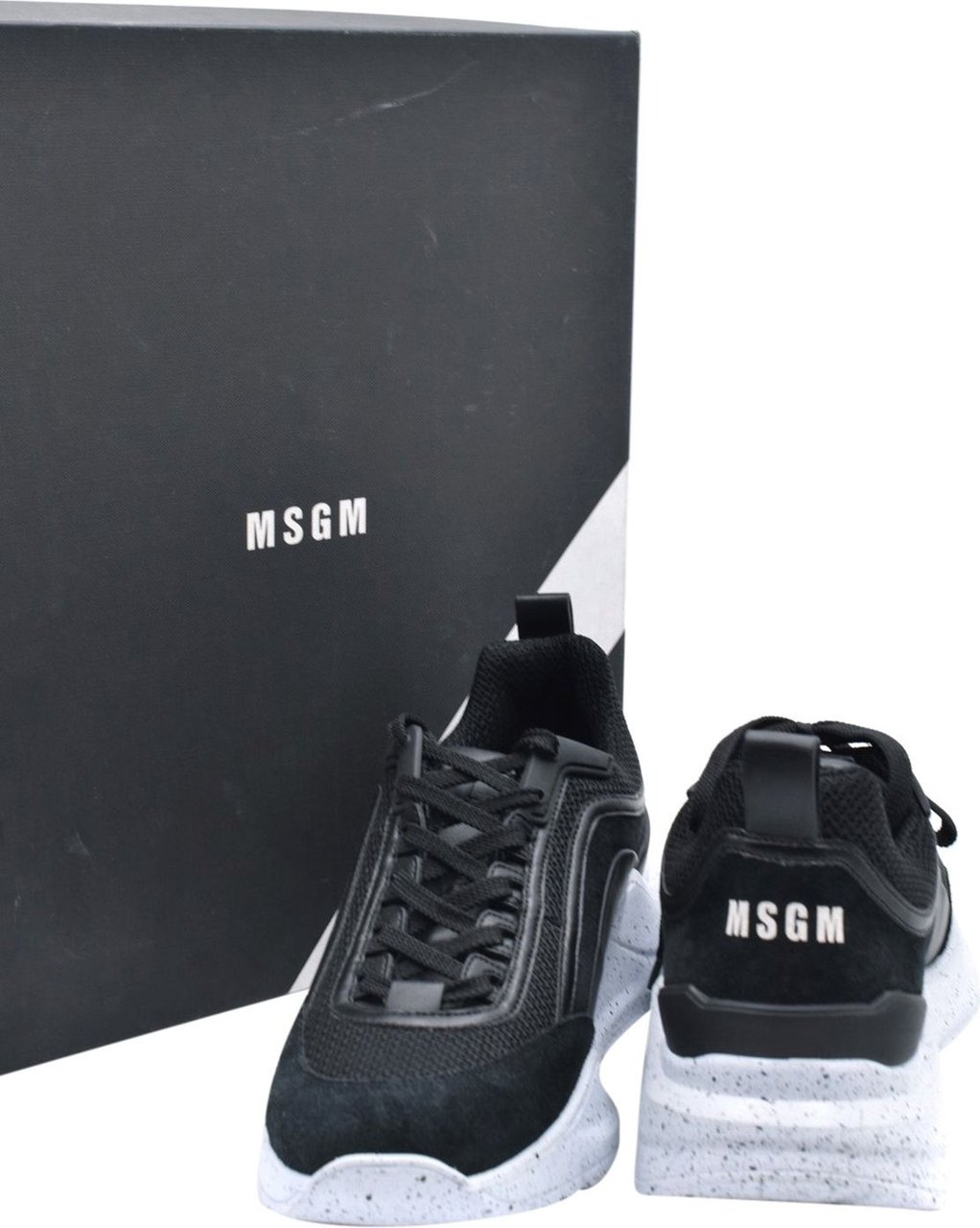 MSGM Sneakers Black Zwart