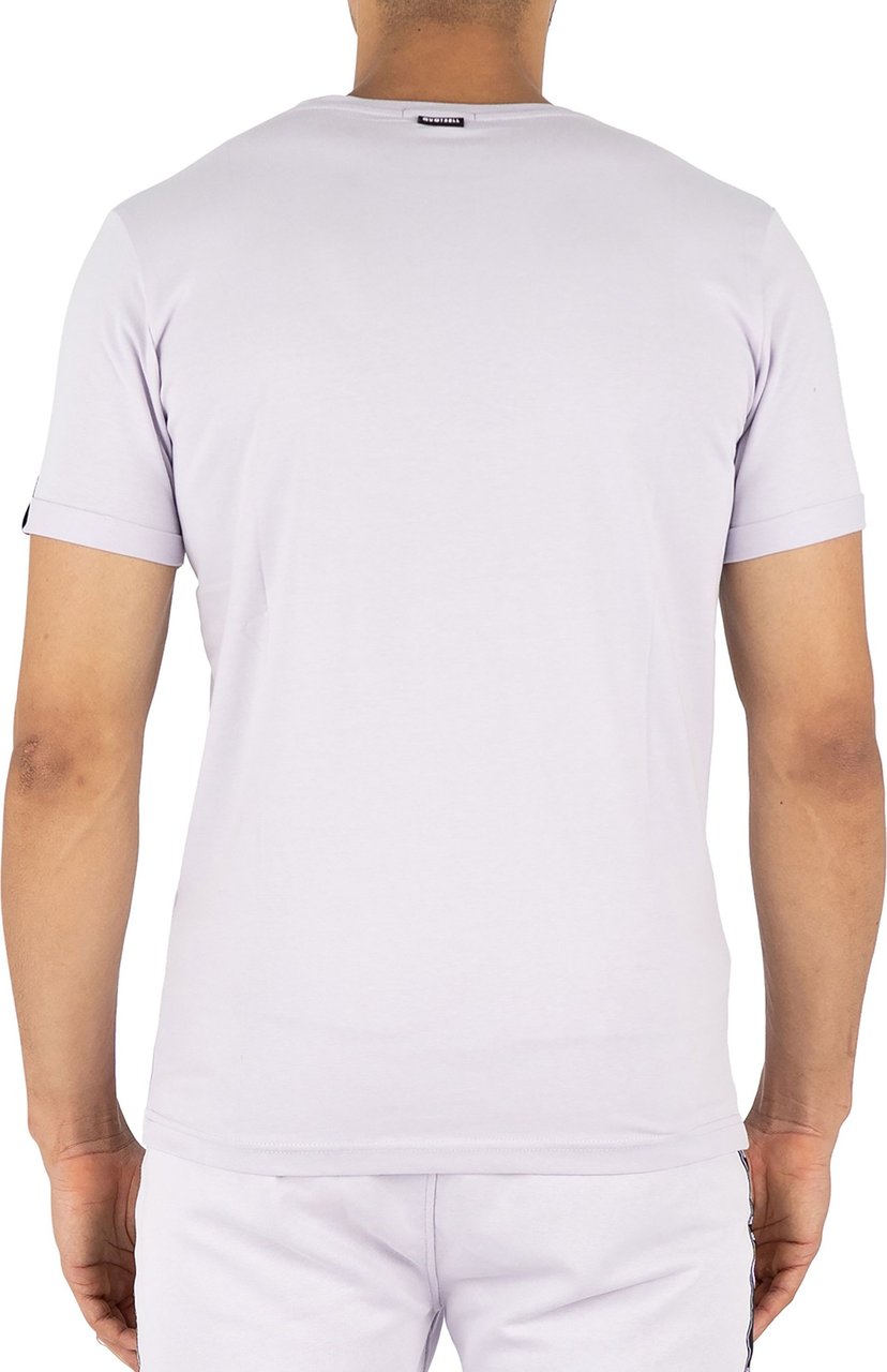 Quotrell Basic T-shirt Purple Paars