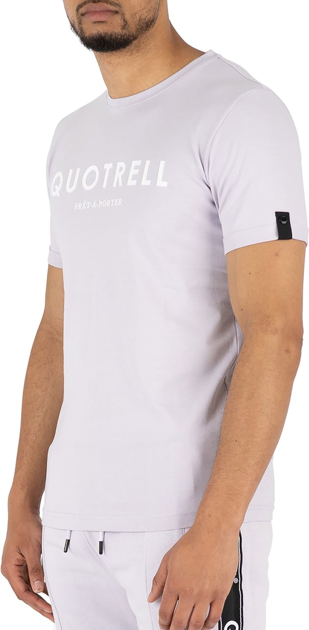 Quotrell Basic T-shirt Purple Paars