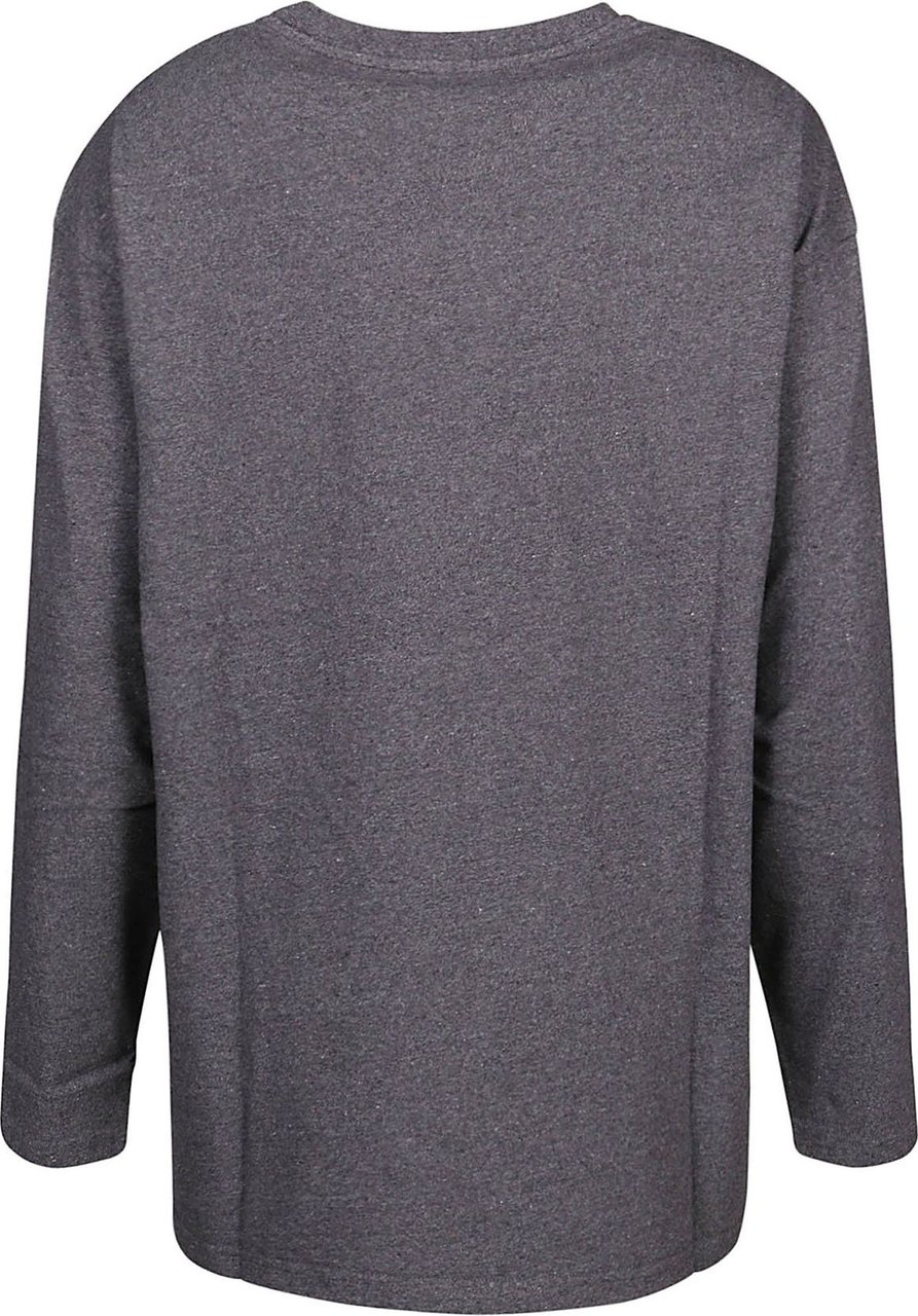 Kenzo Recycling Long Sleeves T-shirt Grey Gray