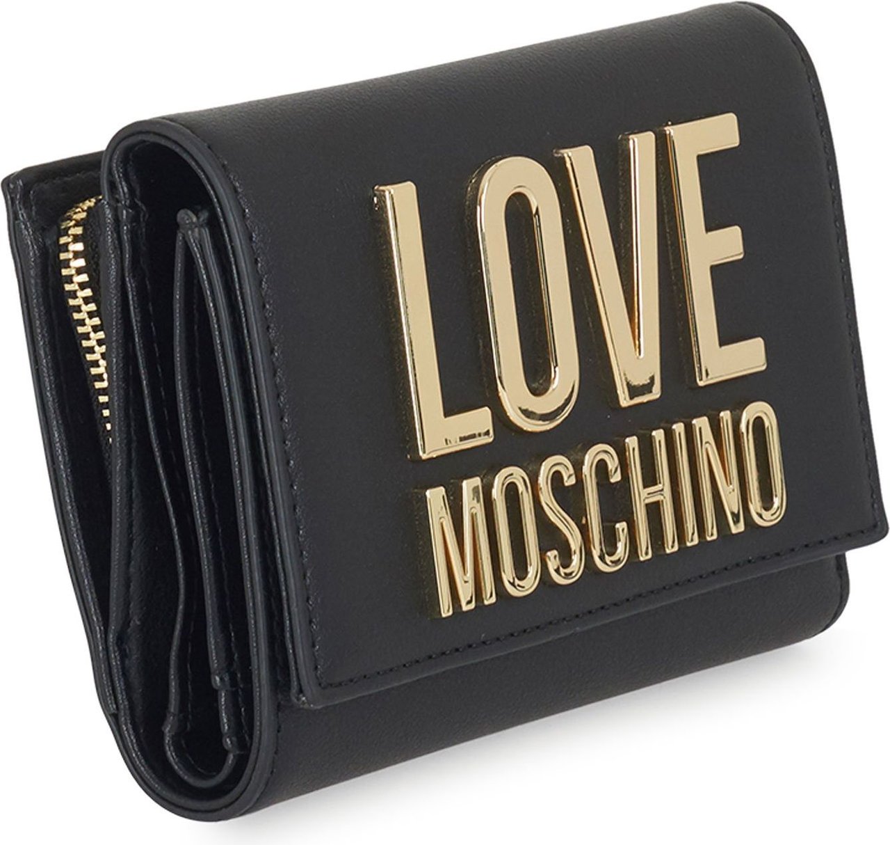 Love Moschino Logo Wallet Zwart