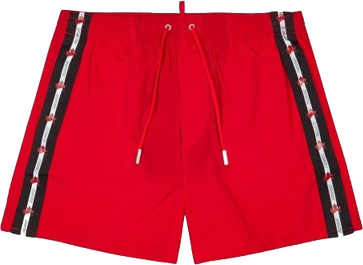Dsquared2 Zwembroek Rood Rood